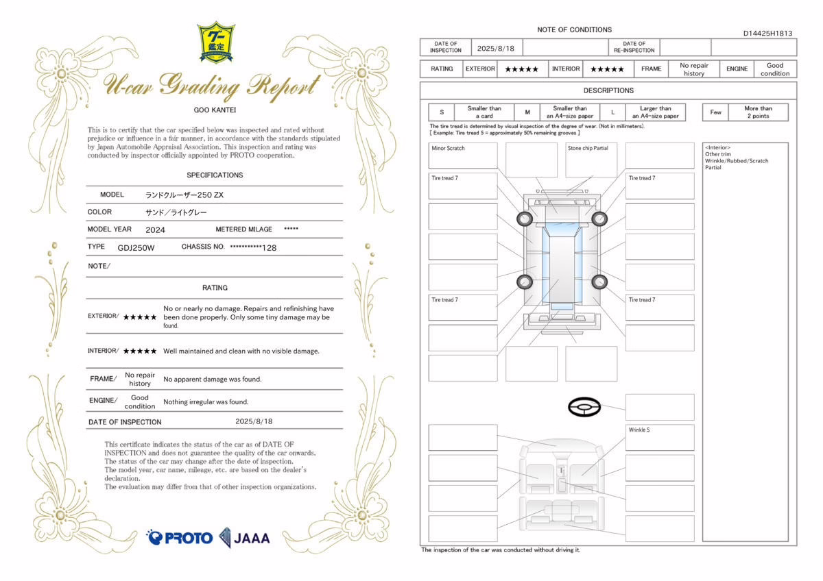 2024 Toyota Land Cruiser 250 ZX